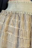 Bowie Mesh Midaxi Skirt Earth /22 =